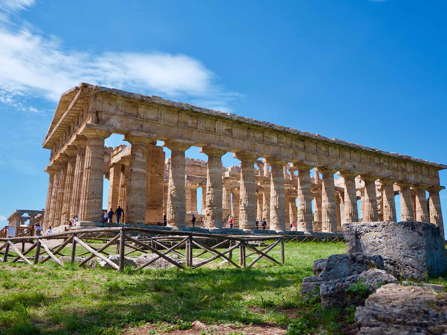 Tour of the remarkably well preserved Paestum.