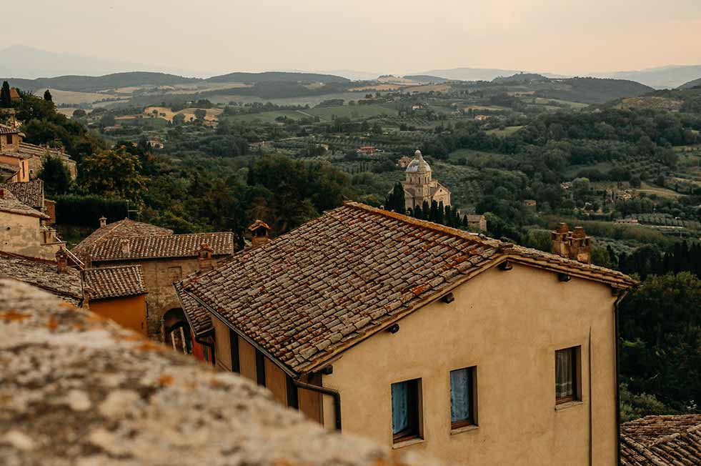 Private tour itinerary including Montepulciano, Italy